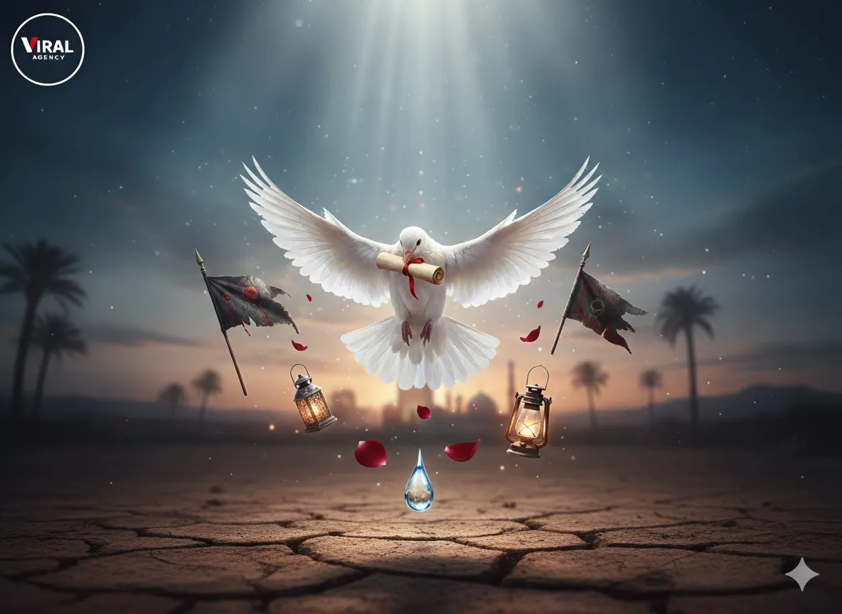 🕊️ شذرات من وحي الامام  الحسين عليه السلام